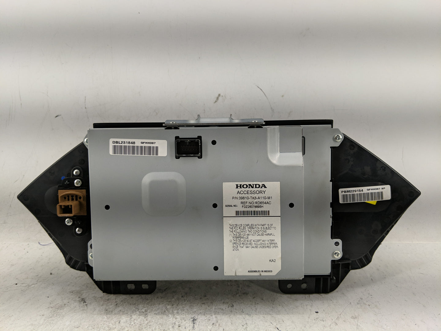2014-2017 Honda Odyssey Information Display Screen - Oemusedautoparts1.com