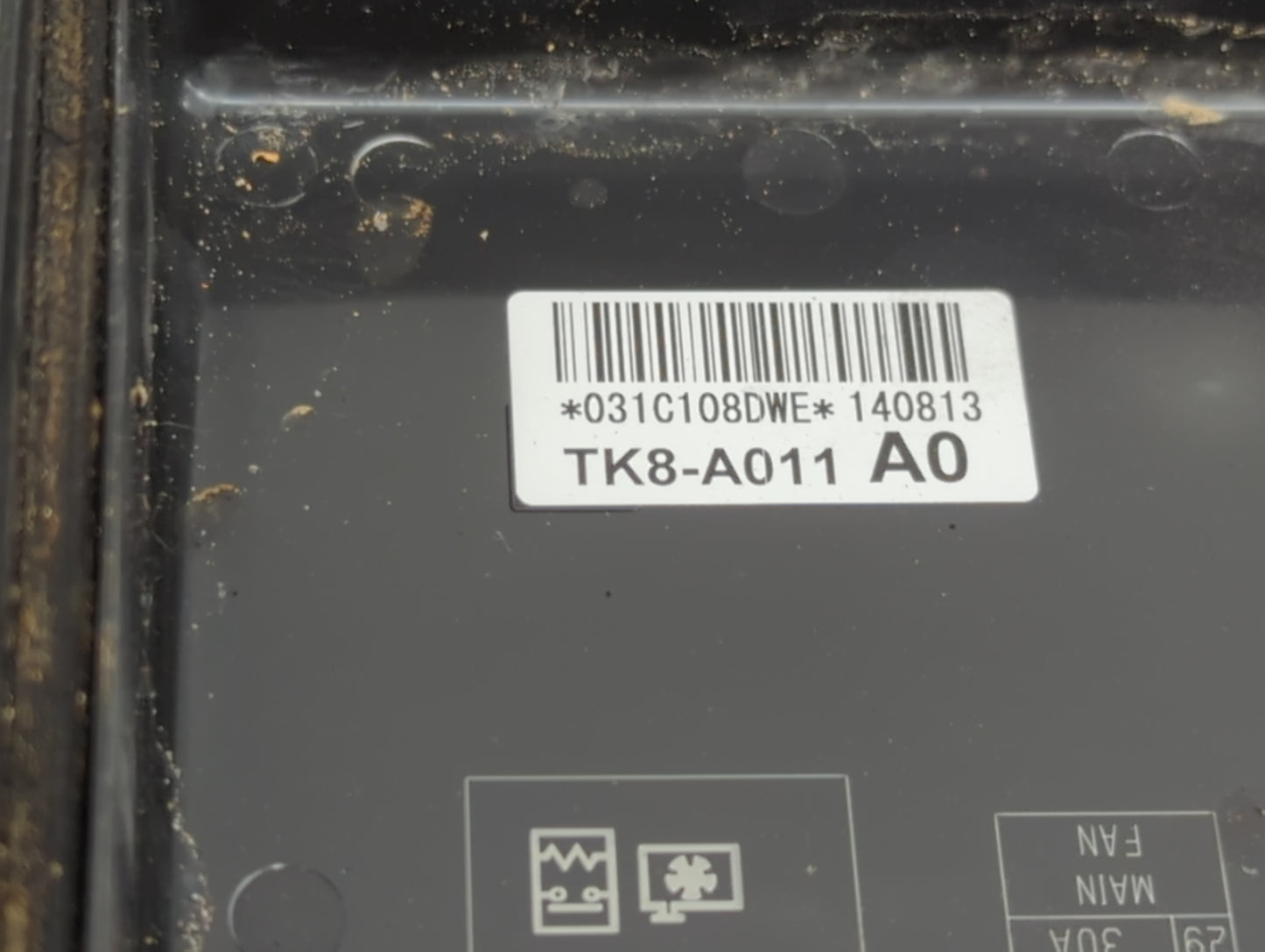 2011-2017 Honda Odyssey Fusebox Fuse Box Panel Relay Module P/N:TK8-A011 A0 Fits Fits 2011 2013 2014 2015 2016 2017 OEM Used
