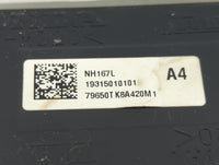 2011-2017 Honda Odyssey Climate Control Module Temperature AC/Heater Replacement P/N:79650TK8A420M1 Fits OEM Used Auto Parts