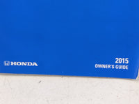 2015 Honda Odyssey Owners Manual Book Guide P/N:31TK8G01 00X31-TK8-G010 OEM Used Auto Parts - Oemusedautoparts1.com