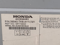 2014-2017 Honda Odyssey Radio AM FM Cd Player Receiver Replacement P/N:39540-TK8-A110-M1 MF734A0 Fits Fits 2014 2015 2016 20