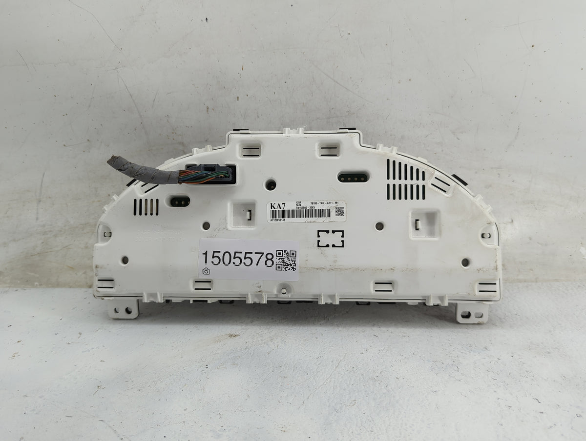 2014-2017 Honda Odyssey Instrument Cluster Speedometer Gauges P/N:78100-TK8-A711-M1 TN157560-2063 Miles: Fits OEM Used Auto 