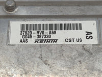 2014-2016 Honda Odyssey PCM Engine Control Computer ECU ECM PCU OEM P/N:37820-RV0-A65 37820-RV0-A66 Fits Fits 2014 2015 2016