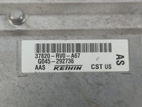 2014-2017 Honda Odyssey PCM Engine Control Computer ECU ECM PCU OEM P/N:38700-TK8-A11 37820-RV0-A65 Fits Fits 2014 2015 2016