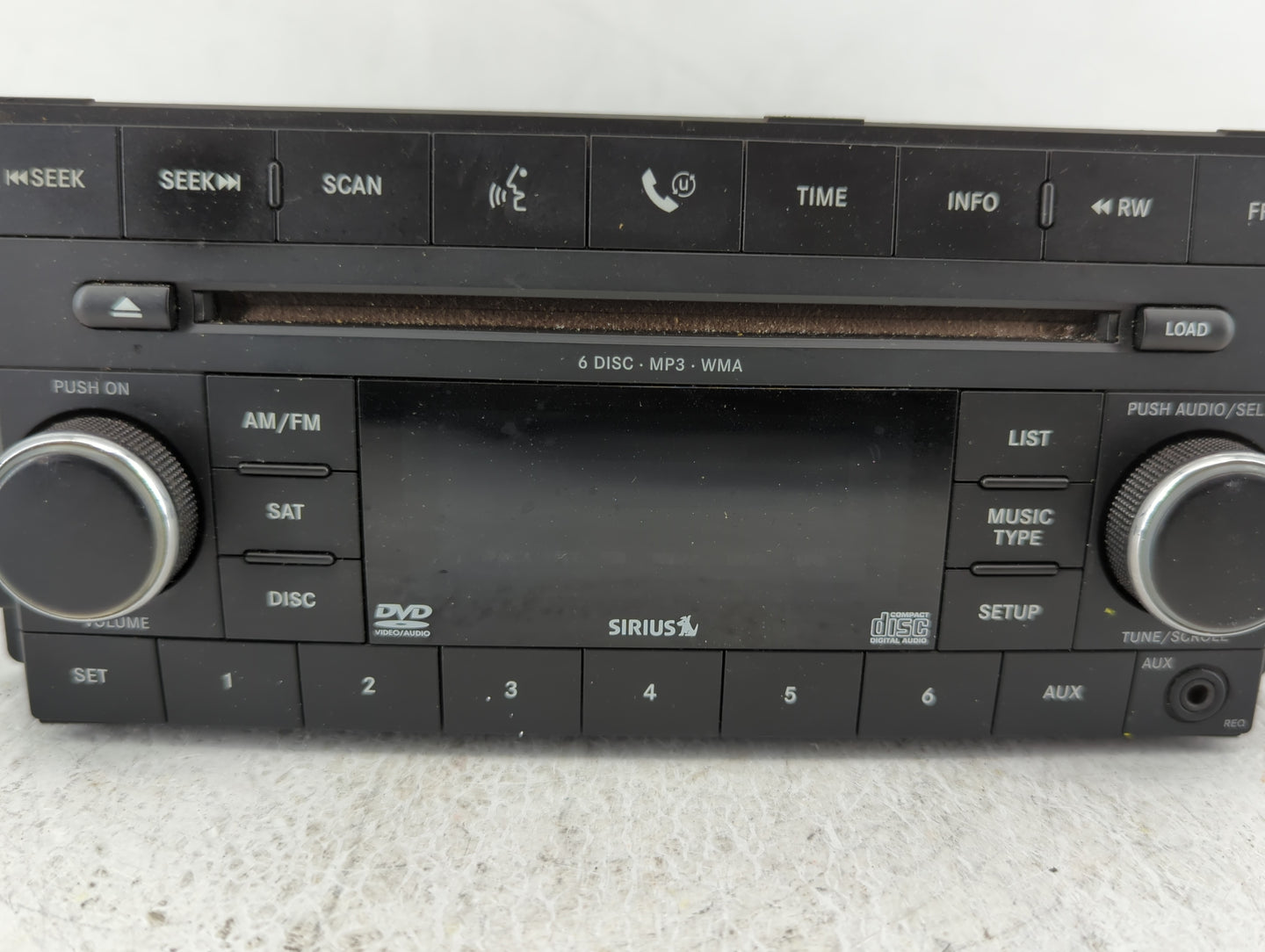 2014-2017 Honda Odyssey Radio AM FM Cd Player Receiver Replacement P/N:05064920AG Fits Fits 2014 2015 2016 2017 OEM Used Aut
