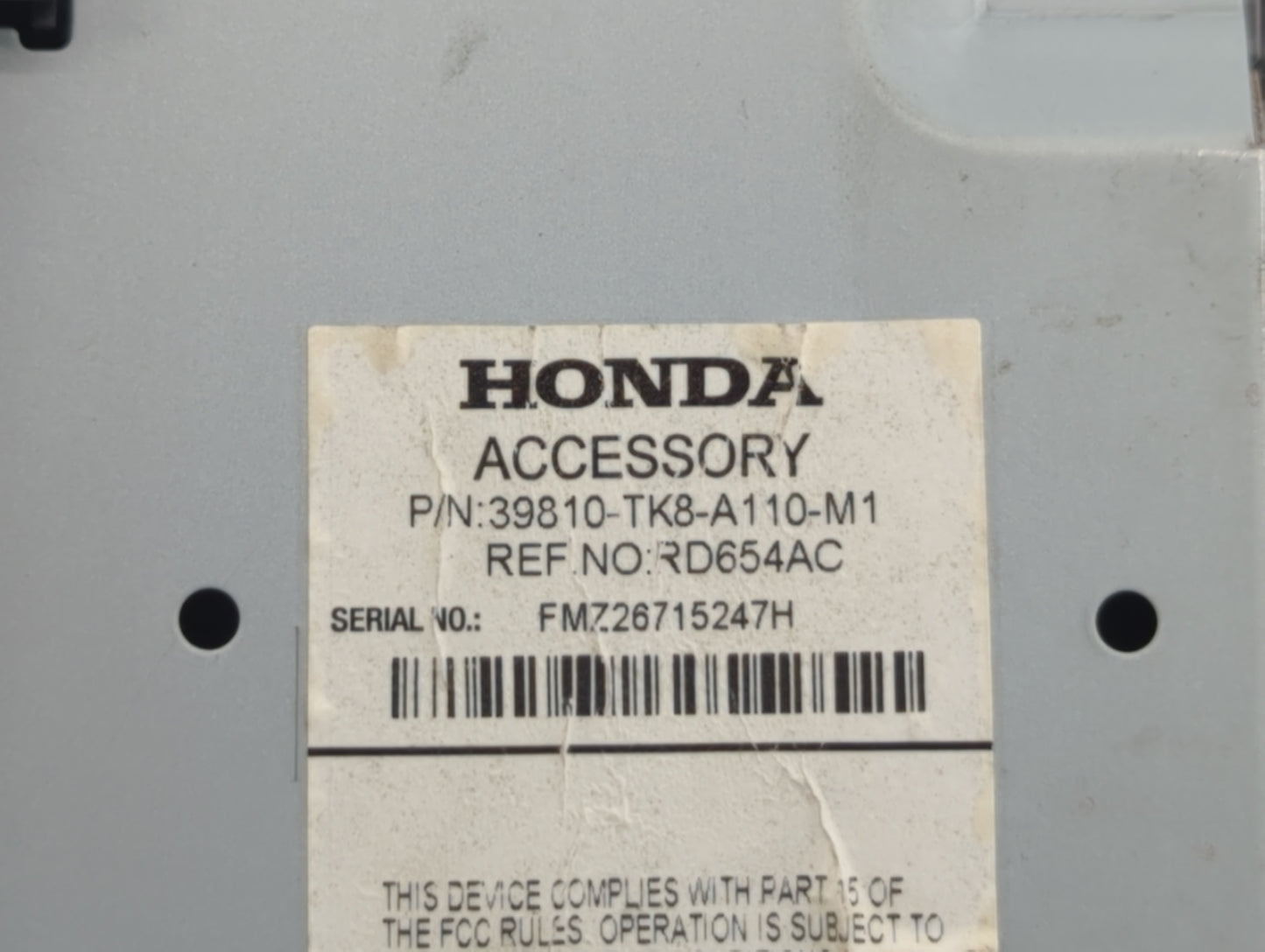 2014-2017 Honda Odyssey Information Display Screen - Oemusedautoparts1.com