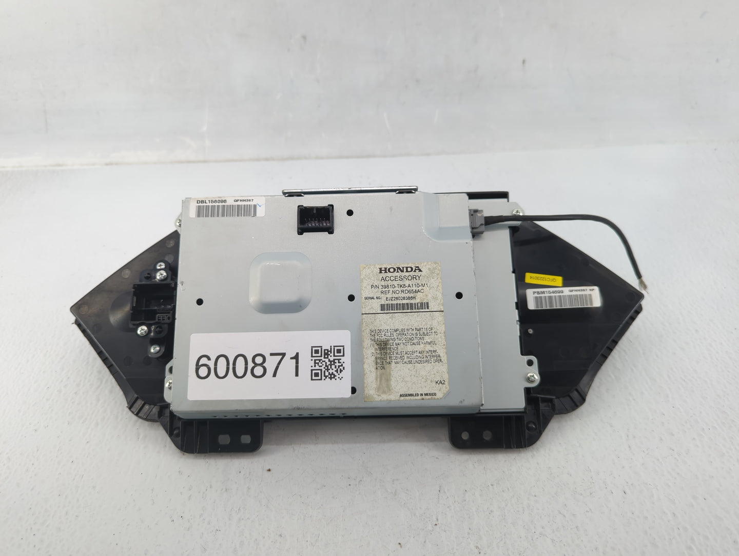 2014-2017 Honda Odyssey Information Display Screen - Oemusedautoparts1.com