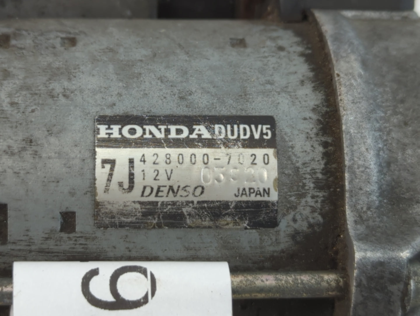 2014-2017 Honda Odyssey Car Starter Motor Solenoid OEM P/N:428000-7020 Fits Fits 2012 2013 2014 2015 2016 2017 2018 2019 202