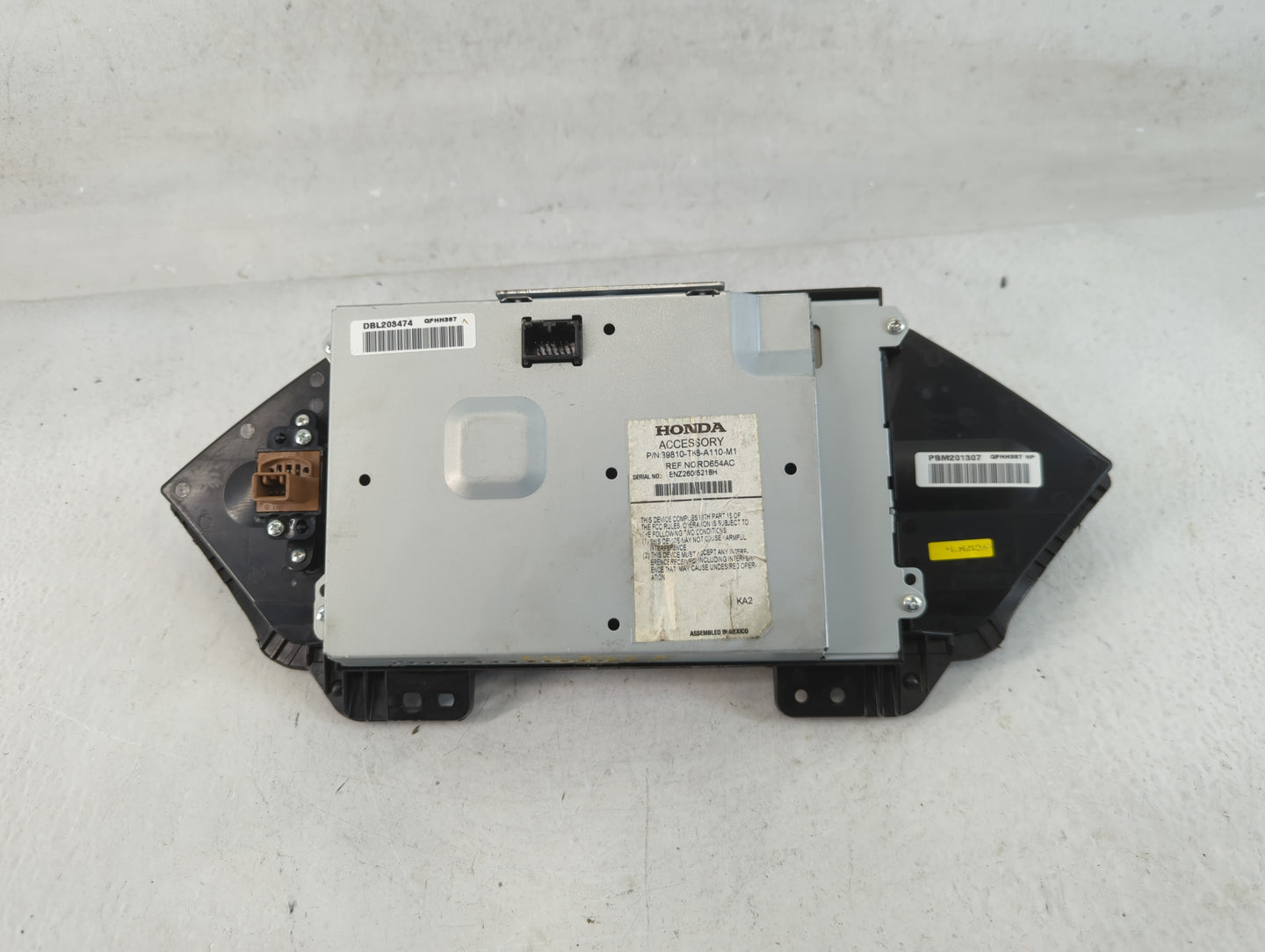 2014-2017 Honda Odyssey Radio AM FM Cd Player Receiver Replacement P/N:39810-TK8-A110-M1 Fits Fits 2014 2015 2016 2017 OEM U