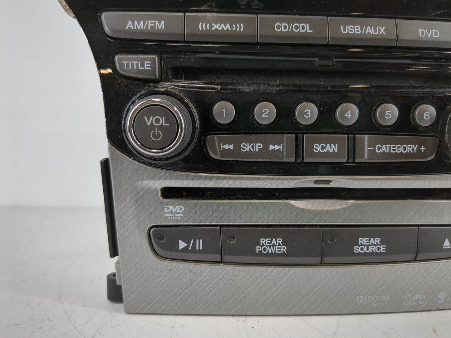 2012-2015 Honda Pilot Radio AM FM Cd Player Receiver Replacement P/N:39100-SZA-A520-M1 Fits Fits 2012 2013 2014 2015 OEM Use