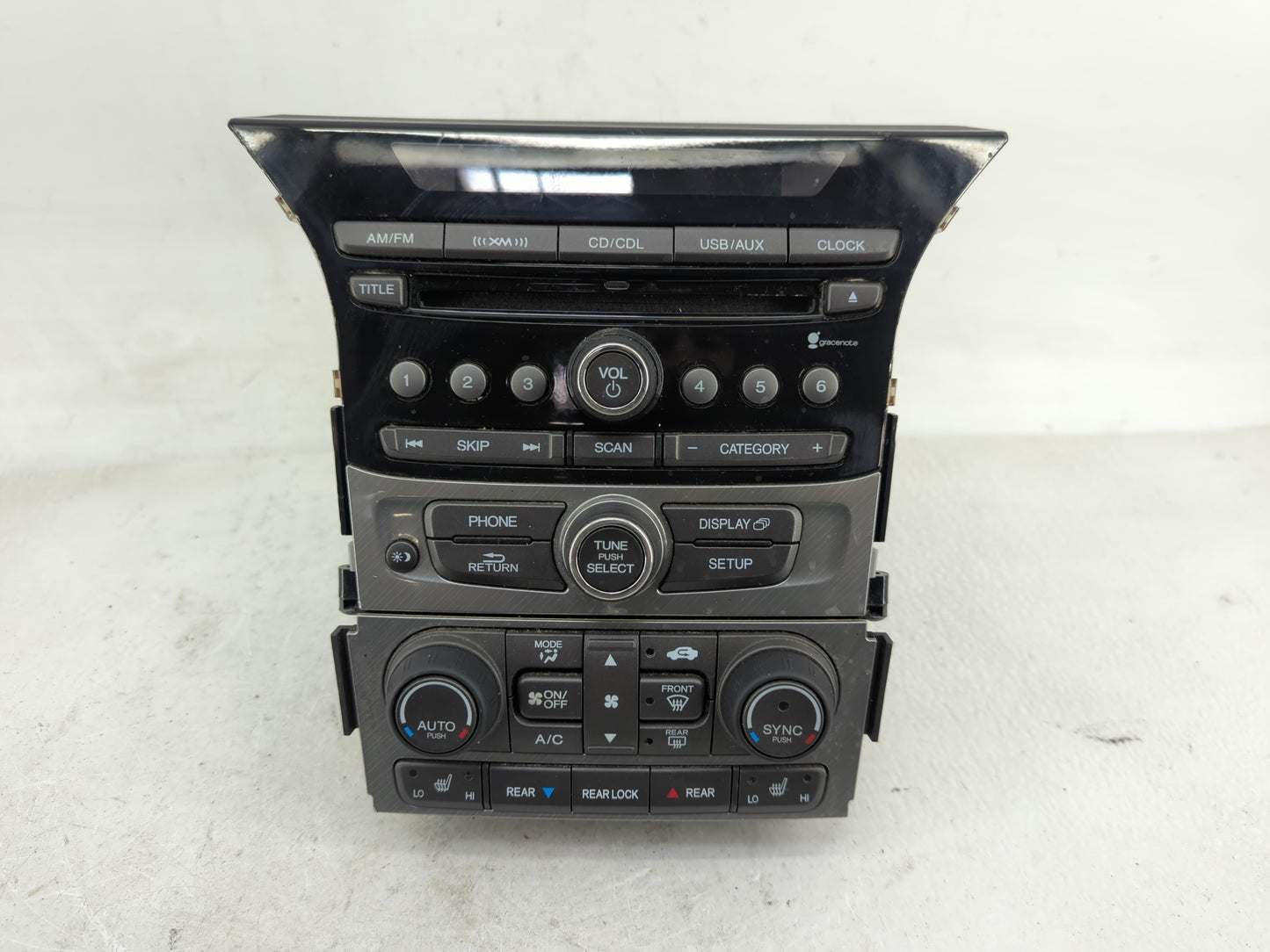 2012-2015 Honda Pilot Radio AM FM Cd Player Receiver Replacement P/N:39100-SZA-A320-M1 Fits Fits 2012 2013 2014 2015 OEM Use