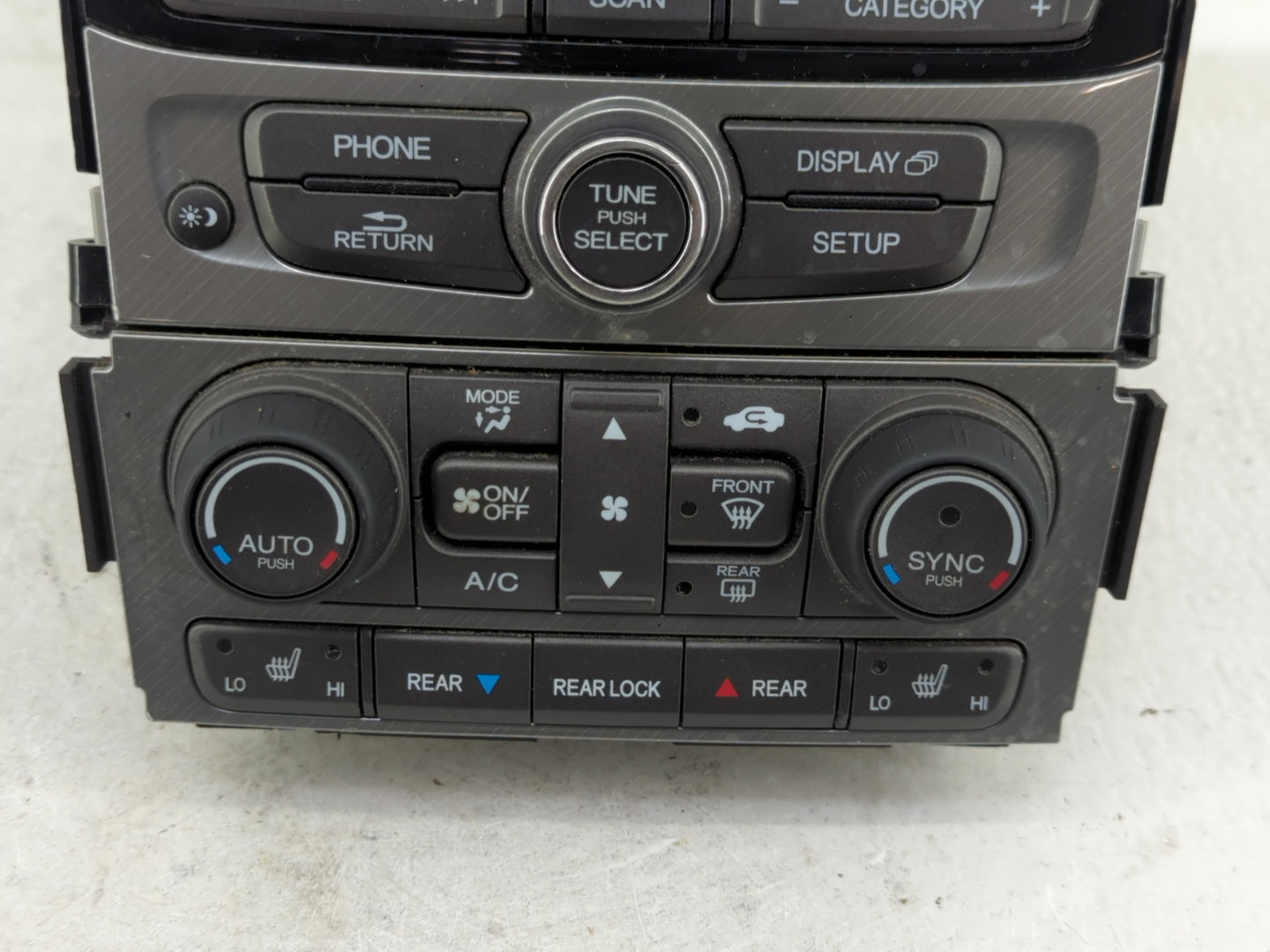 2012-2015 Honda Pilot Radio AM FM Cd Player Receiver Replacement P/N:39100-SZA-A320-M1 Fits Fits 2012 2013 2014 2015 OEM Use