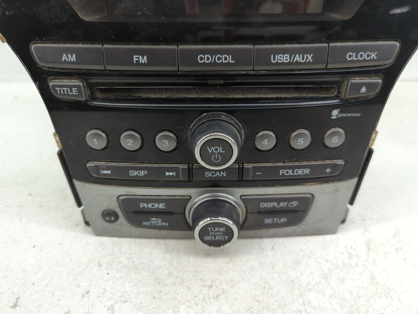 2013-2015 Honda Pilot Radio AM FM Cd Player Receiver Replacement P/N:39100-SZA-C220-M1 Fits Fits 2013 2014 2015 OEM Used Aut
