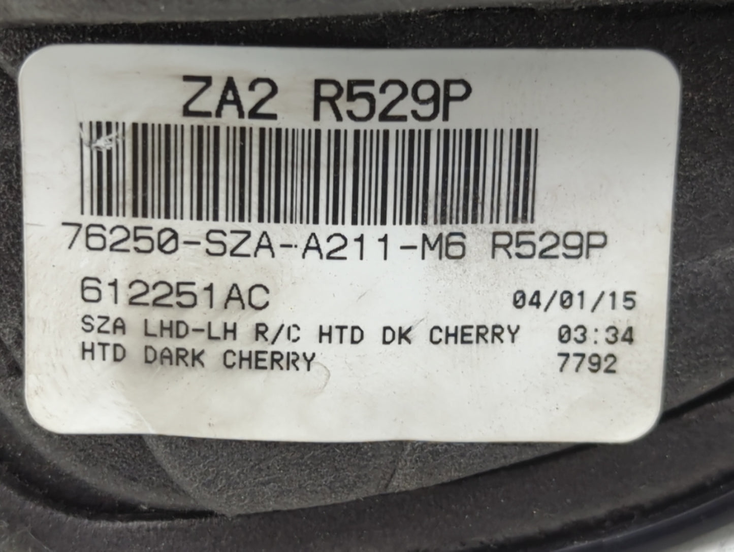 2009-2015 Honda Pilot Driver Side View Mirror - Left Door Mirror OEM Used - Oemusedautoparts1.com