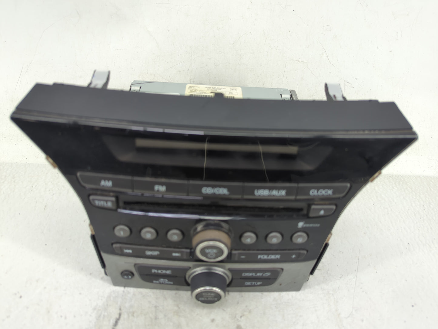 2013-2015 Honda Pilot Radio AM FM Cd Player Receiver Replacement P/N:39100-SZA-C220-M1 Fits Fits 2013 2014 2015 OEM Used Aut