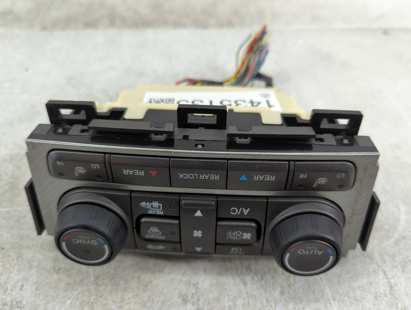 2012-2015 Honda Pilot Climate Control Module Temperature AC/Heater Replacement Fits Fits 2012 2013 2014 2015 OEM Used Auto P