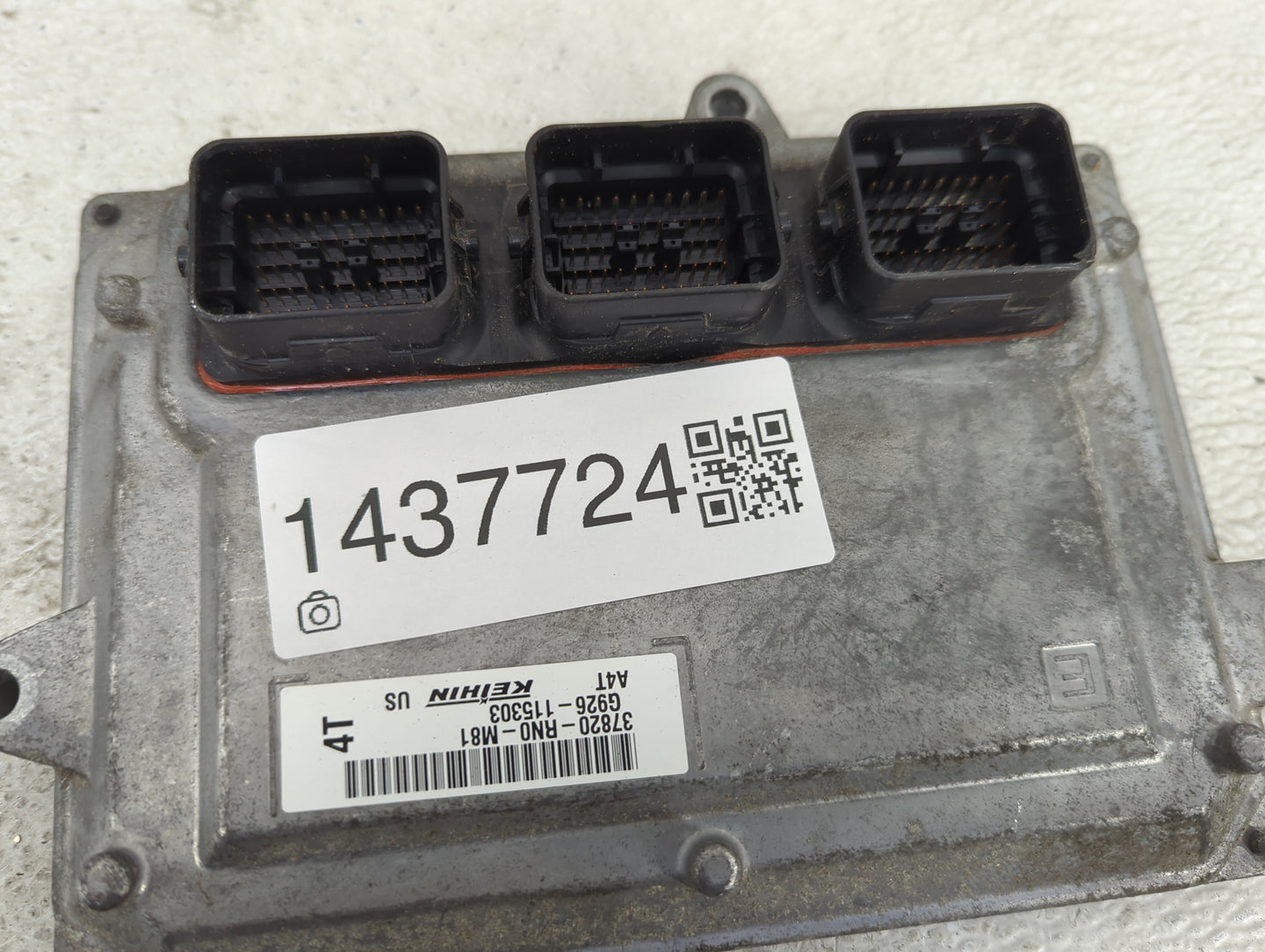 2013-2015 Honda Pilot PCM Engine Control Computer ECU ECM PCU OEM P/N:37820-RN0-M81 Fits Fits 2013 2014 2015 OEM Used Auto P