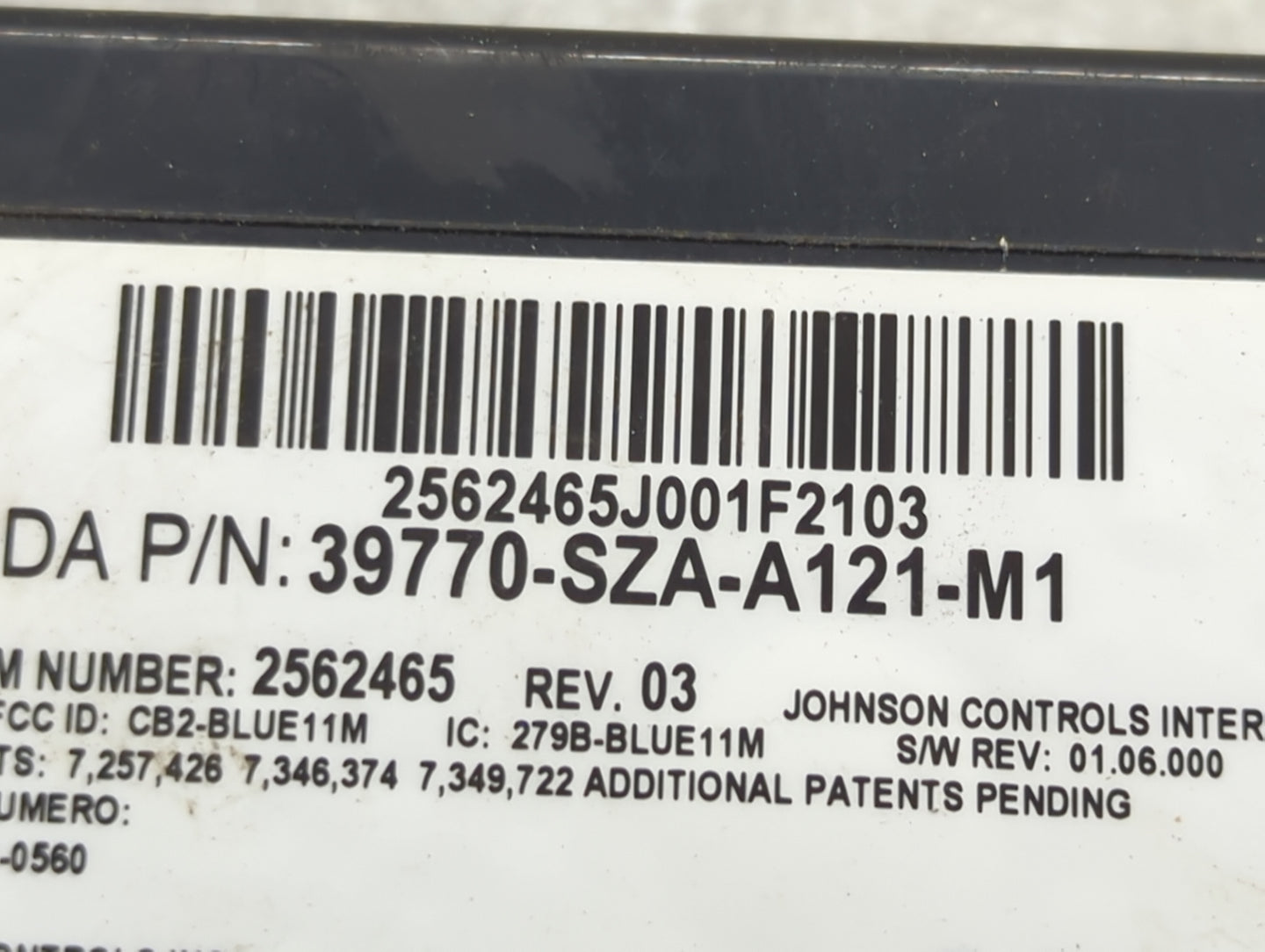 2009-2015 Honda Pilot Communication Control Module - Oemusedautoparts1.com