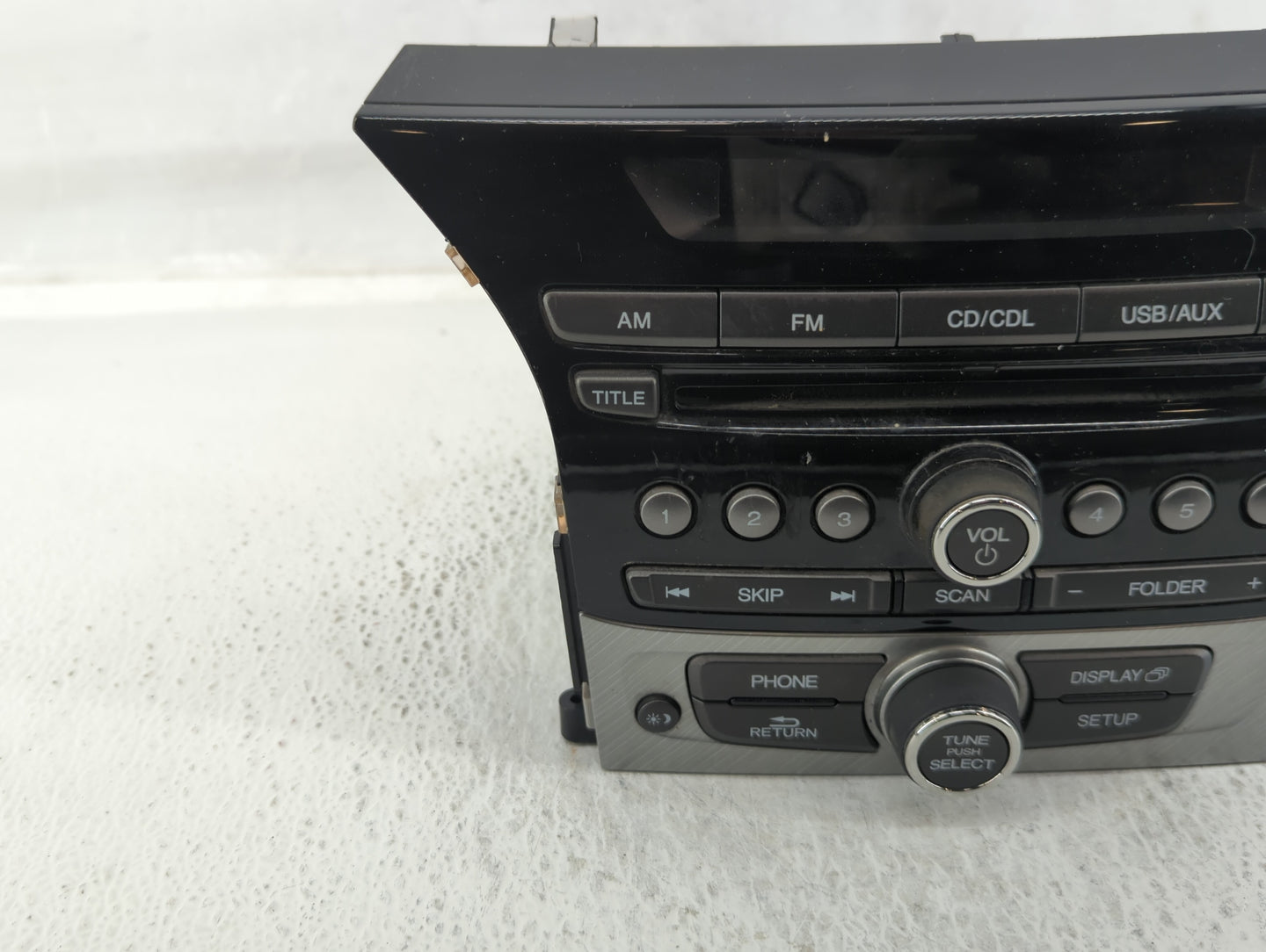 2013-2015 Honda Pilot Radio AM FM Cd Player Receiver Replacement P/N:39100-SZA-C220-M1 Fits Fits 2013 2014 2015 OEM Used Aut