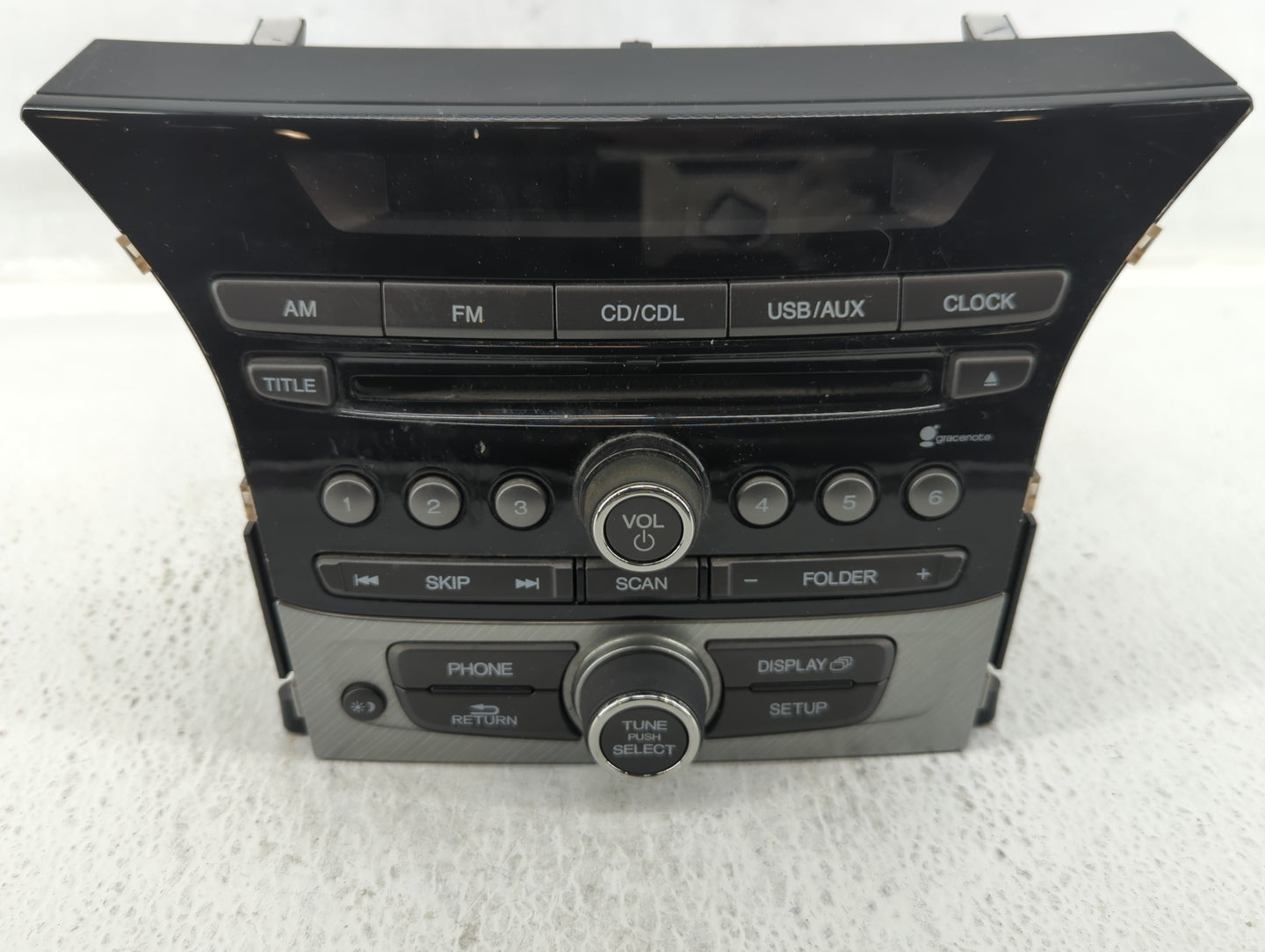 2013-2015 Honda Pilot Radio AM FM Cd Player Receiver Replacement P/N:39100-SZA-C220-M1 Fits Fits 2013 2014 2015 OEM Used Aut