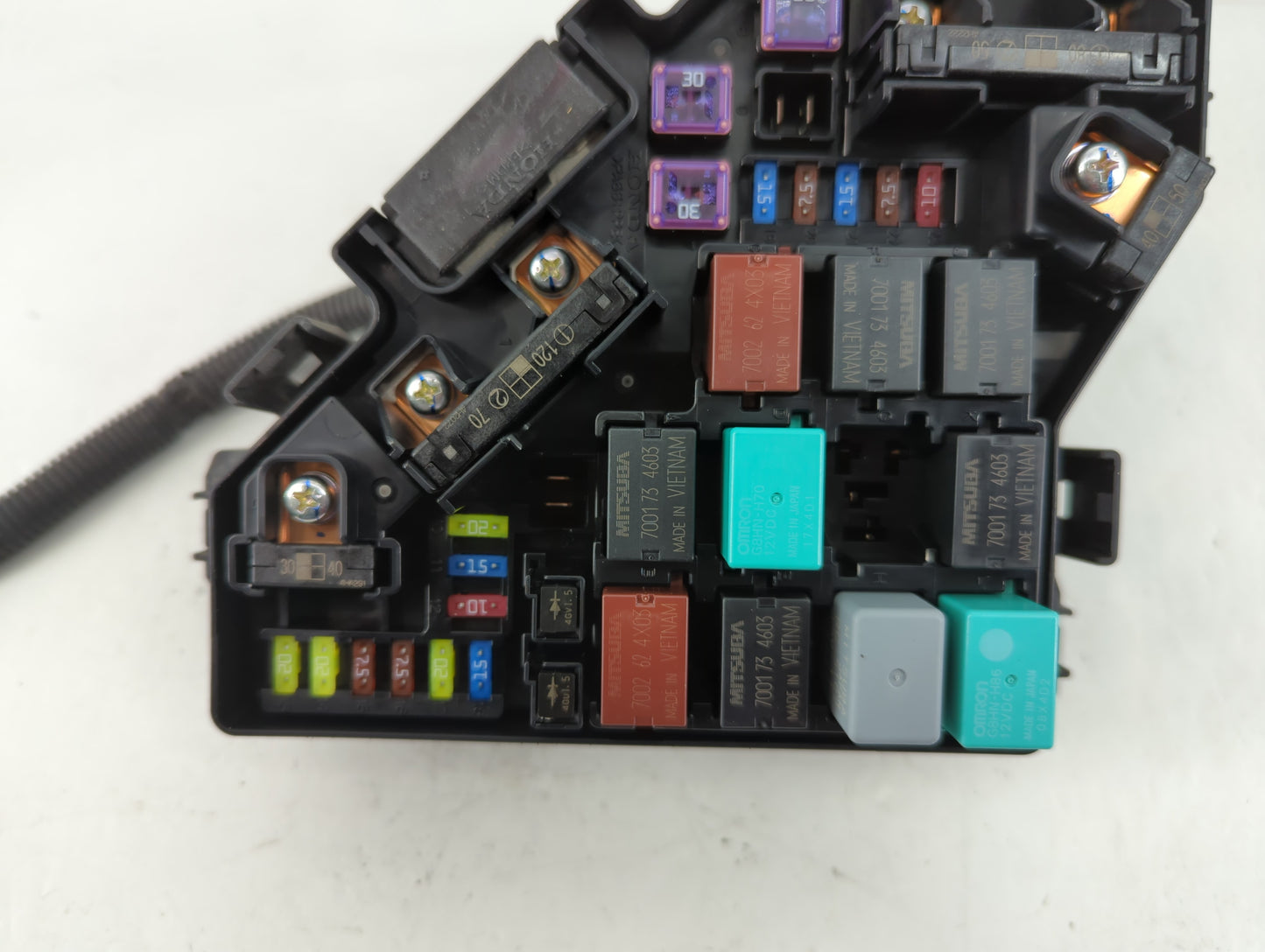 2012-2015 Honda Pilot Fusebox Fuse Box Panel Relay Module P/N:PP-T20 Fits Fits 2012 2013 2014 2015 OEM Used Auto Parts - Oem