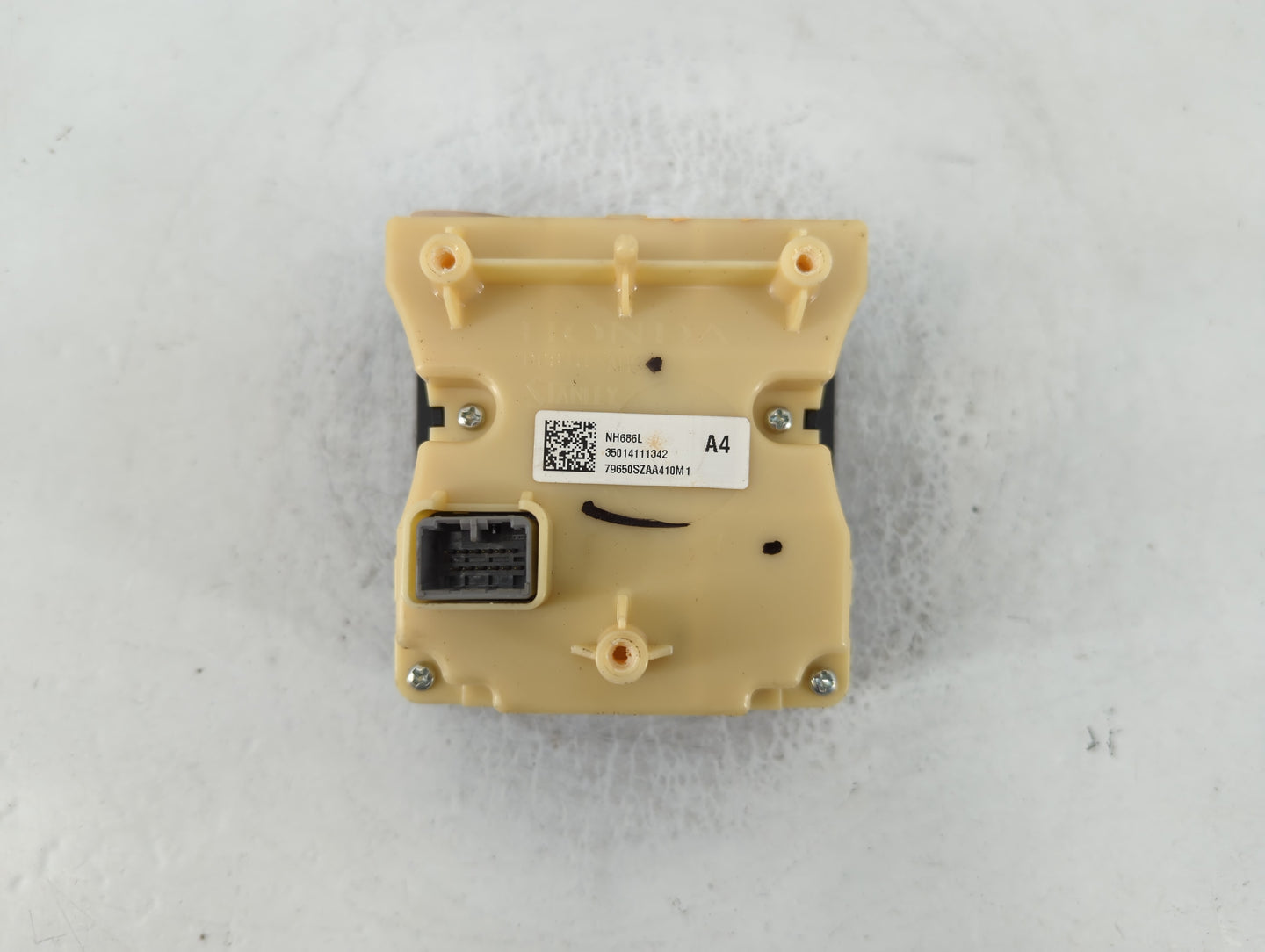 2009-2015 Honda Pilot Climate Control Module Temperature AC/Heater Replacement P/N:32612094218 NH686L Fits OEM Used Auto Par