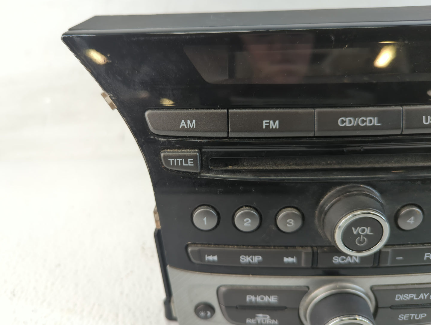 2013-2015 Honda Pilot Radio AM FM Cd Player Receiver Replacement P/N:39100-SZA-C220-M1 Fits Fits 2013 2014 2015 OEM Used Aut