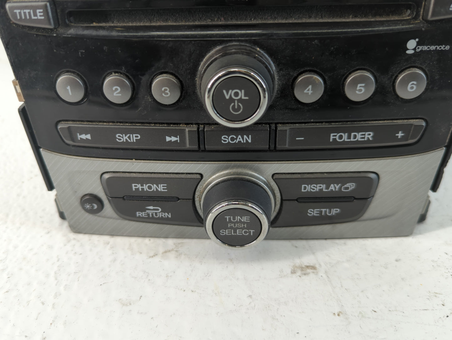 2013-2015 Honda Pilot Radio AM FM Cd Player Receiver Replacement P/N:39100-SZA-C220-M1 Fits Fits 2013 2014 2015 OEM Used Aut