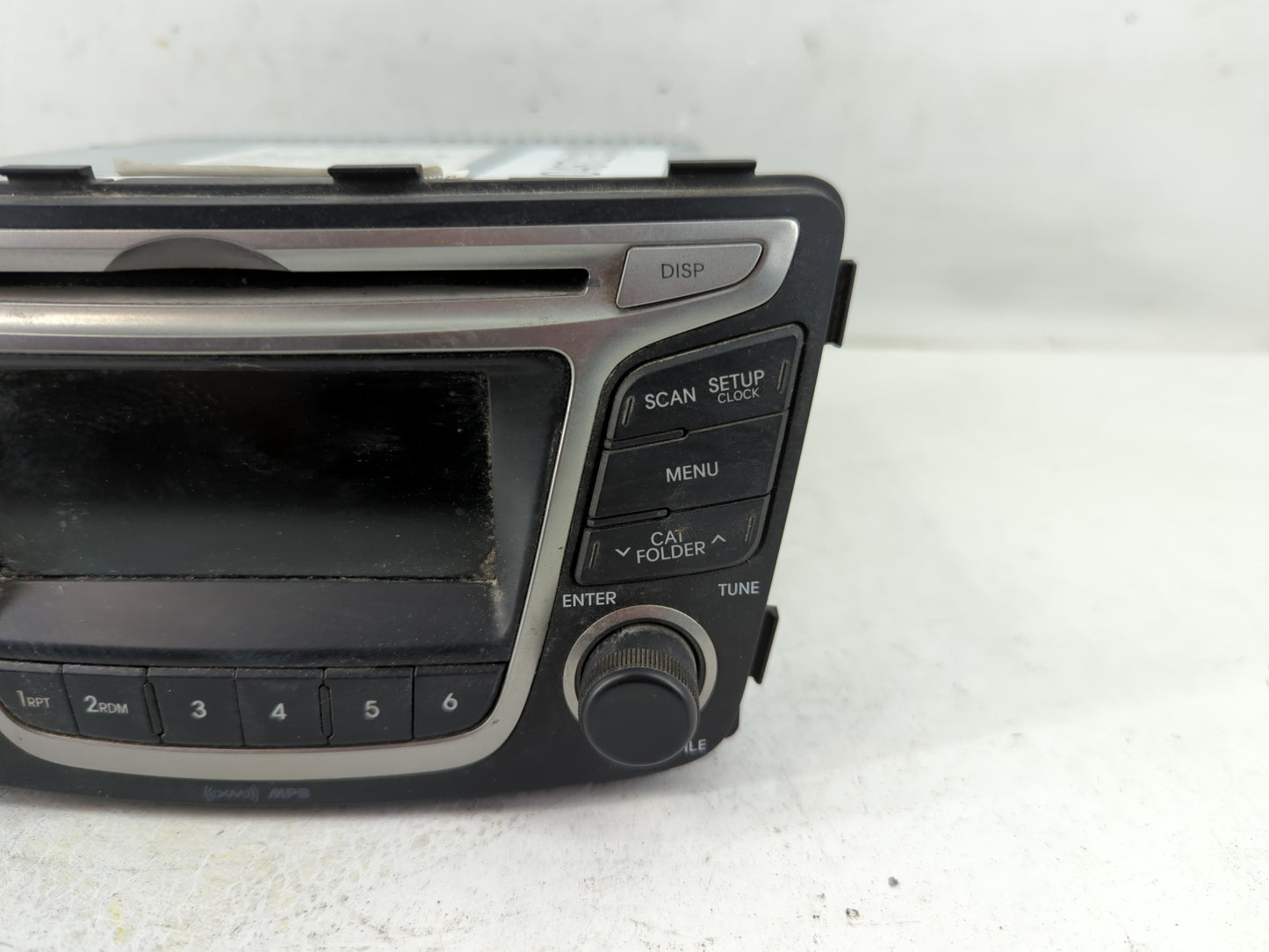2015-2017 Hyundai Accent Radio AM FM Cd Player Receiver Replacement P/N:961701R111RDR Fits Fits 2015 2016 2017 OEM Used Auto