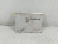2015 Hyundai Accent Owners Manual Book Guide P/N:F1R0 EU4DD OEM Used Auto Parts - Oemusedautoparts1.com