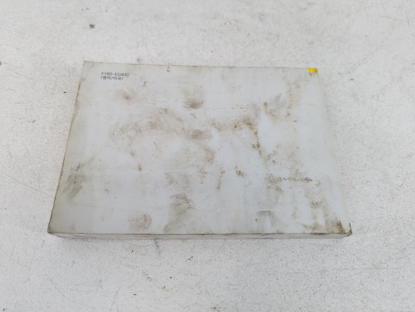 2015 Hyundai Accent Owners Manual Book Guide P/N:F1R0 EU4DD OEM Used Auto Parts - Oemusedautoparts1.com