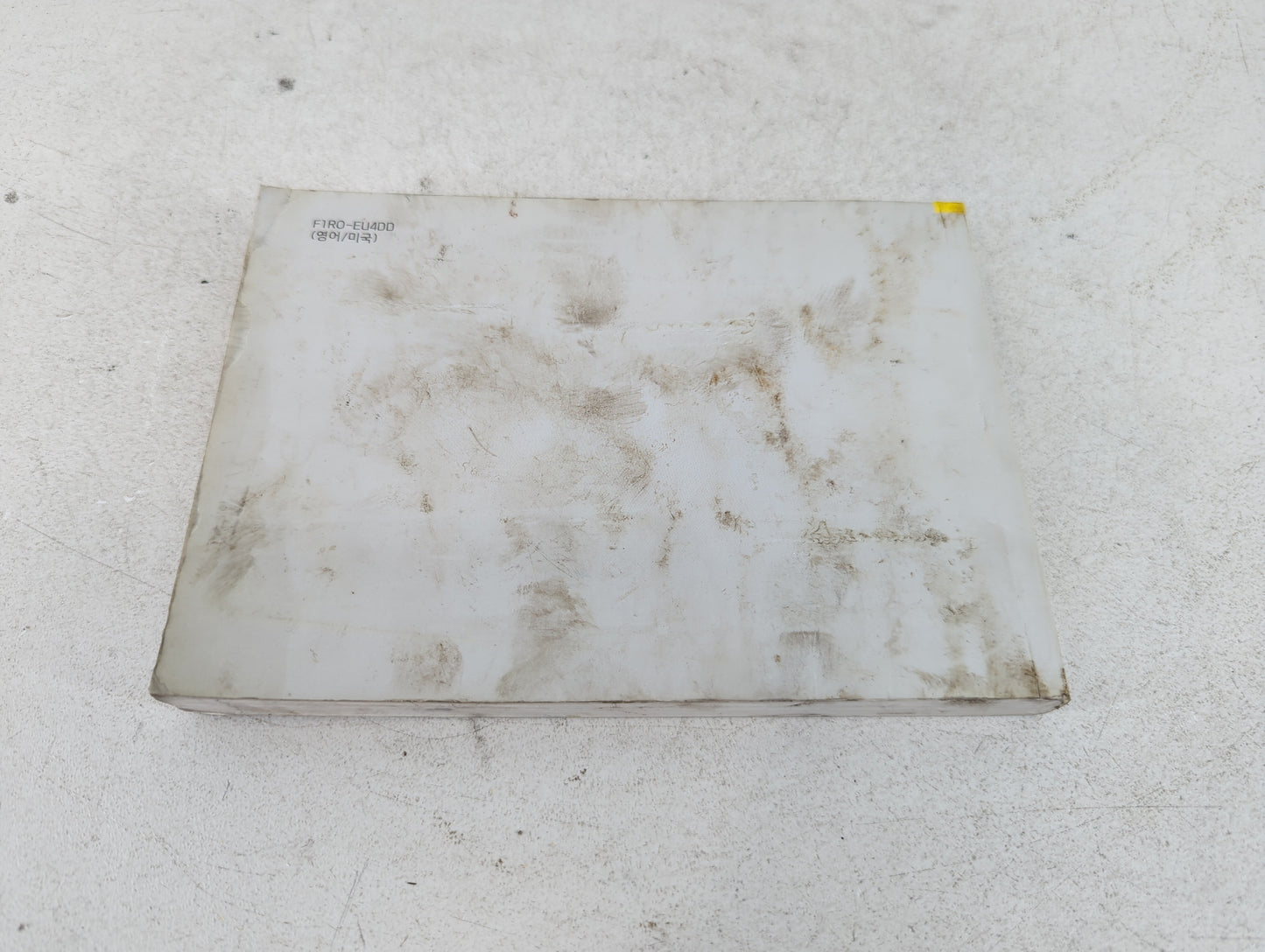 2015 Hyundai Accent Owners Manual Book Guide P/N:F1R0 EU4DD OEM Used Auto Parts - Oemusedautoparts1.com