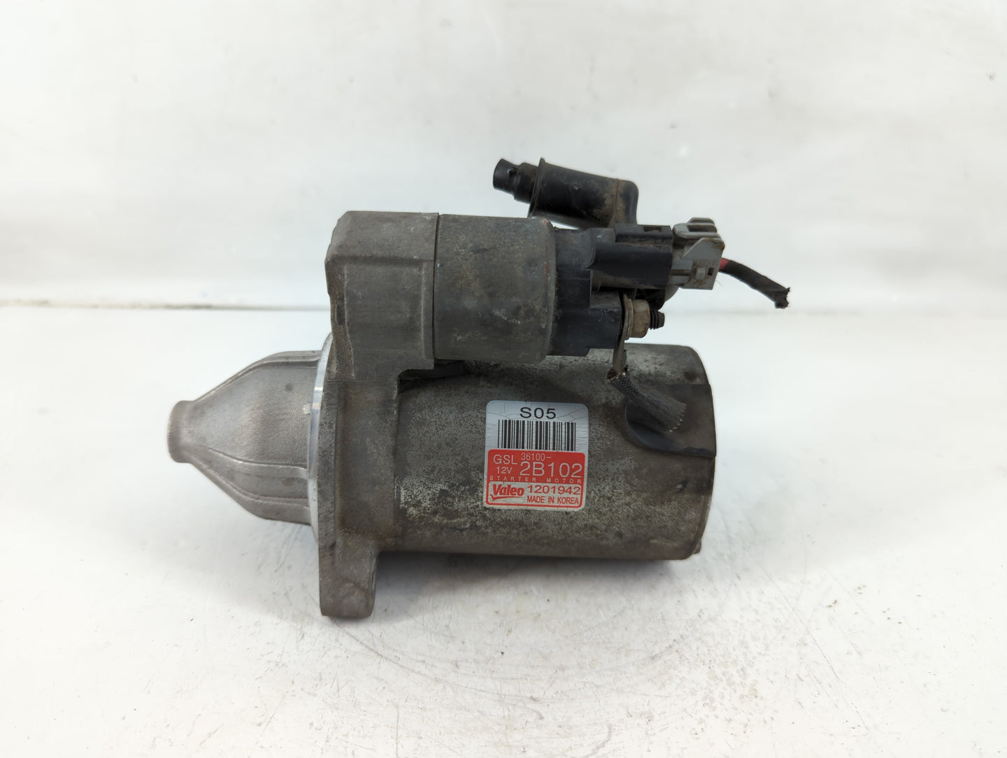 2012-2017 Hyundai Accent Car Starter Motor Solenoid OEM P/N:36100-2B102 Fits Fits 2012 2013 2014 2015 2016 2017 OEM Used Aut