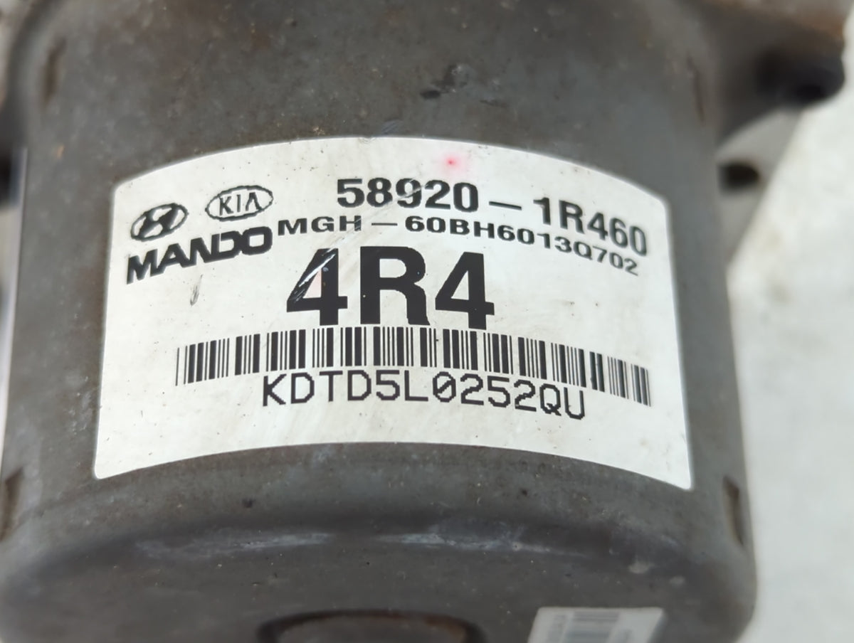 2015-2017 Hyundai Accent Anti-Lock Brake ABS Pump Module Actuator OEM P/N:58920-1R460 Fits Fits 2015 2016 2017 OEM Used Auto