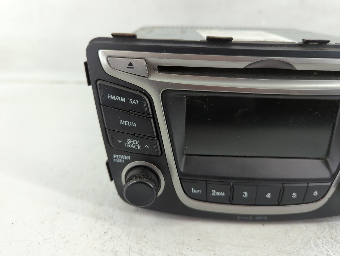 2015-2017 Hyundai Accent Radio AM FM Cd Player Receiver Replacement P/N:96170-1R111RDR Fits Fits 2015 2016 2017 OEM Used Aut