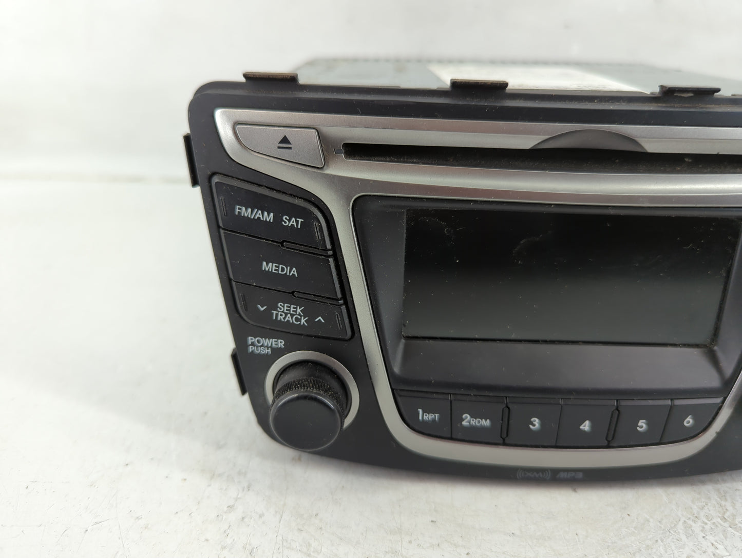 2015-2017 Hyundai Accent Radio AM FM Cd Player Receiver Replacement P/N:96170-1R111RDR Fits Fits 2015 2016 2017 OEM Used Aut