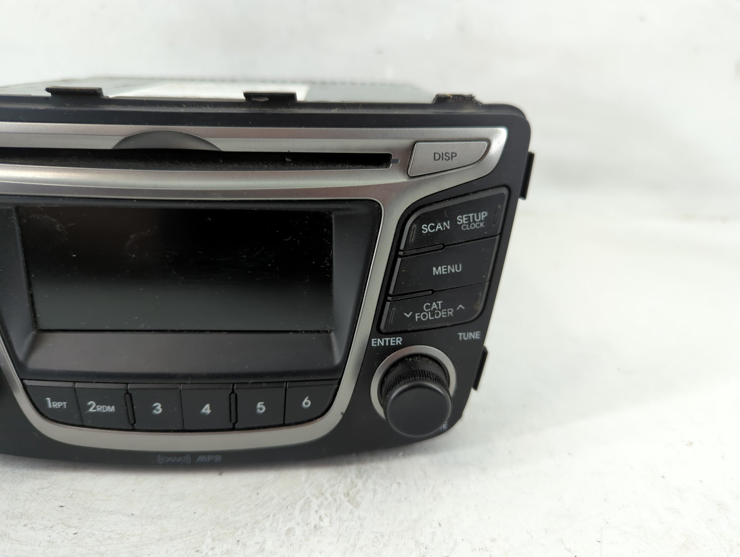 2015-2017 Hyundai Accent Radio AM FM Cd Player Receiver Replacement P/N:96170-1R111RDR Fits Fits 2015 2016 2017 OEM Used Aut