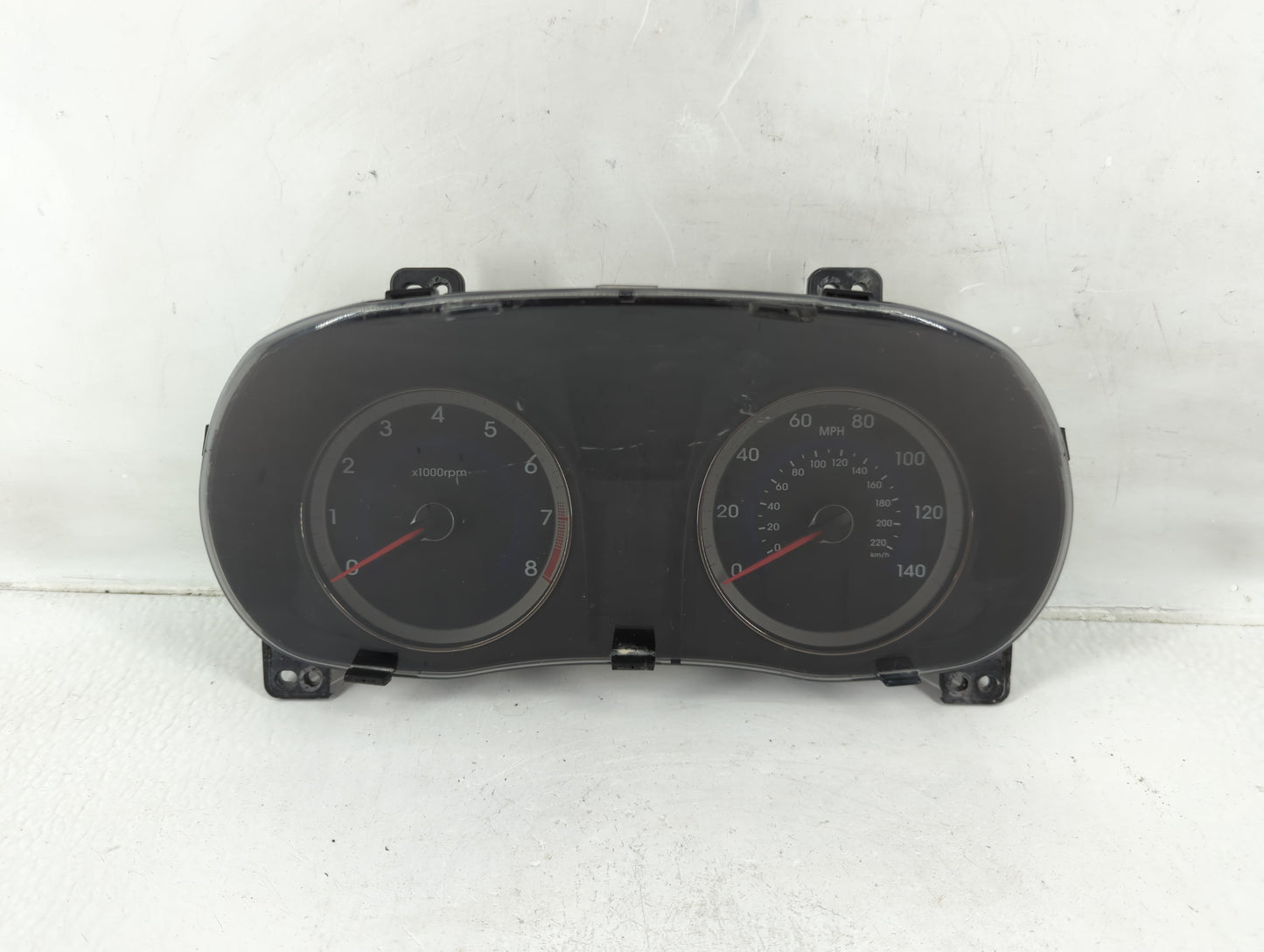 2015-2017 Hyundai Accent Instrument Cluster Speedometer Gauges P/N:94021-1R500 Fits Fits 2015 2016 2017 OEM Used Auto Parts 