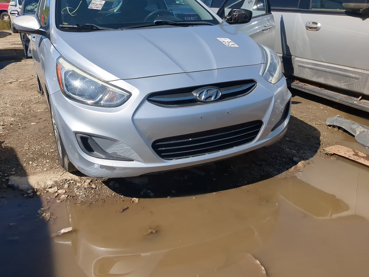 2014-2017 Hyundai Accent Front Bumper - Oem - Oemusedautoparts1.com