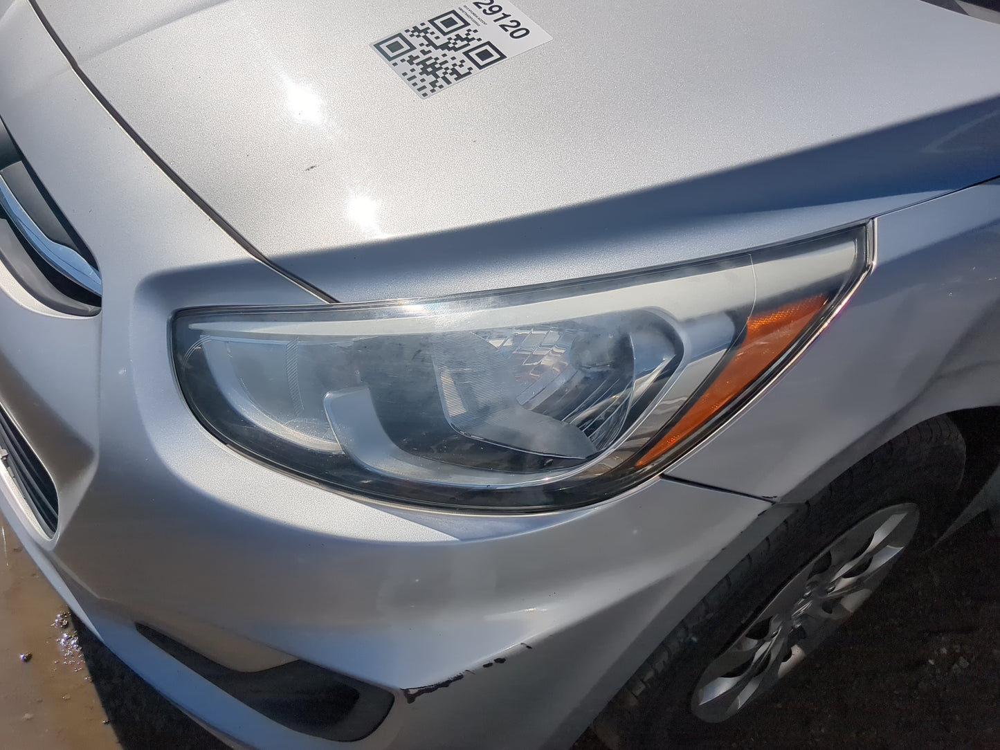 2015-2017 Hyundai Accent Driver Left Oem Head Light Headlight Lamp - Oemusedautoparts1.com