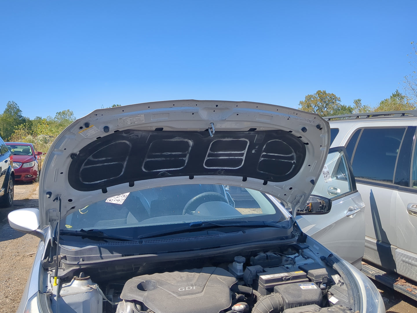 2012-2017 Hyundai Accent Hood Oem - Oemusedautoparts1.com