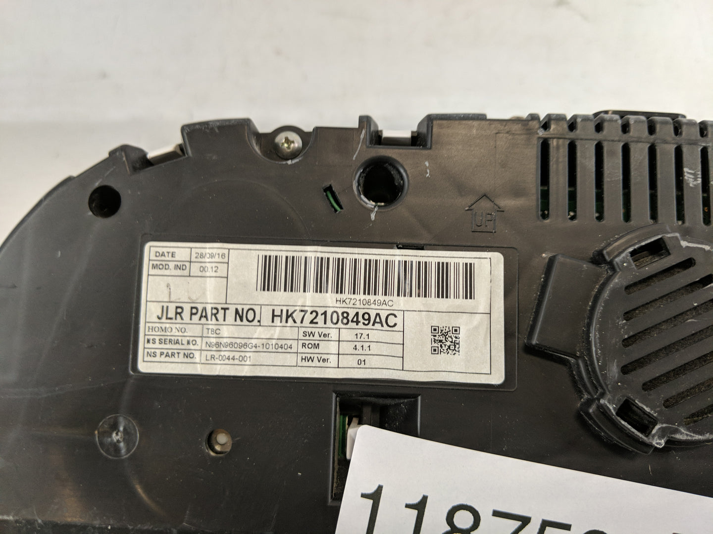 2015-2017 Hyundai Accent Instrument Cluster Speedometer Gauges P/N:HK7210849AC Fits Fits 2015 2016 2017 OEM Used Auto Parts 
