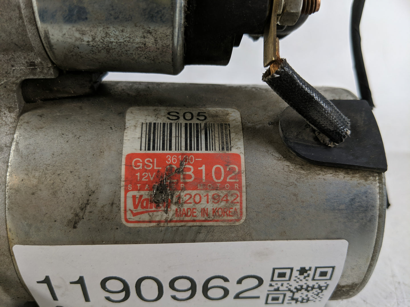 2012-2017 Hyundai Accent Car Starter Motor Solenoid OEM P/N:36100-2B102 Fits Fits 2012 2013 2014 2015 2016 2017 OEM Used Aut