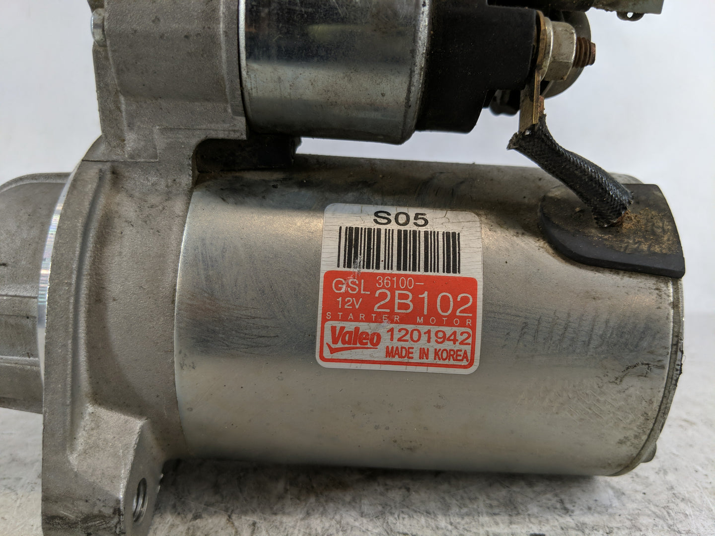 2012-2017 Hyundai Accent Car Starter Motor Solenoid OEM P/N:36100-2B102 Fits Fits 2012 2013 2014 2015 2016 2017 OEM Used Aut