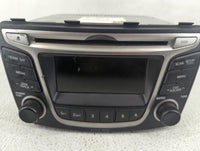 2015-2017 Hyundai Accent Radio AM FM Cd Player Receiver Replacement P/N:961701R111RDR Fits Fits 2015 2016 2017 OEM Used Auto