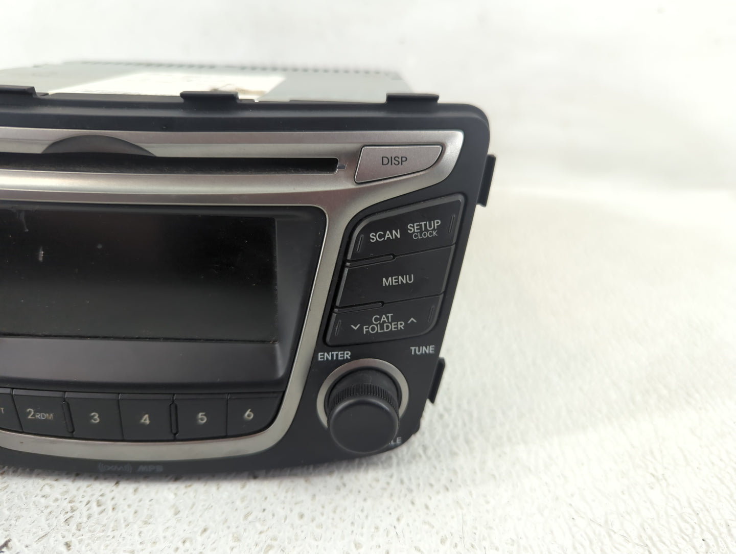 2015-2017 Hyundai Accent Radio AM FM Cd Player Receiver Replacement P/N:961701R111RDR Fits Fits 2015 2016 2017 OEM Used Auto