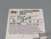 2015-2017 Hyundai Accent Radio AM FM Cd Player Receiver Replacement P/N:961701R111RDR Fits Fits 2015 2016 2017 OEM Used Auto