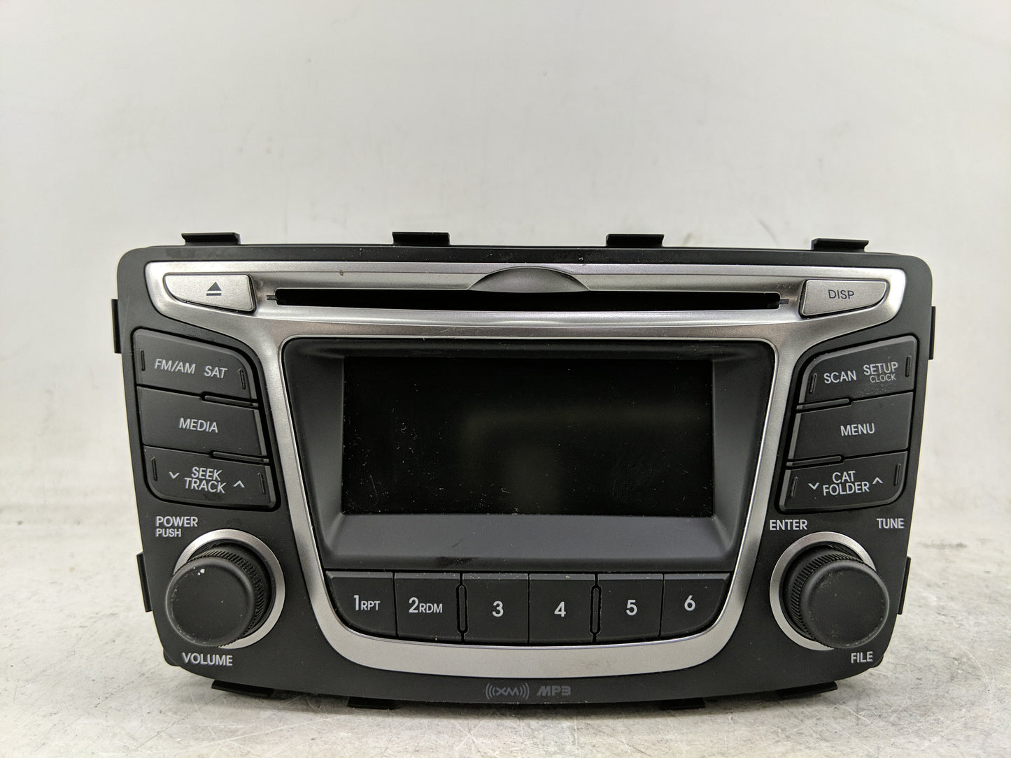 2015 Hyundai Accent Radio AM FM Cd Player Receiver Replacement P/N:96170-1R111RDR Fits OEM Used Auto Parts - Oemusedautopart