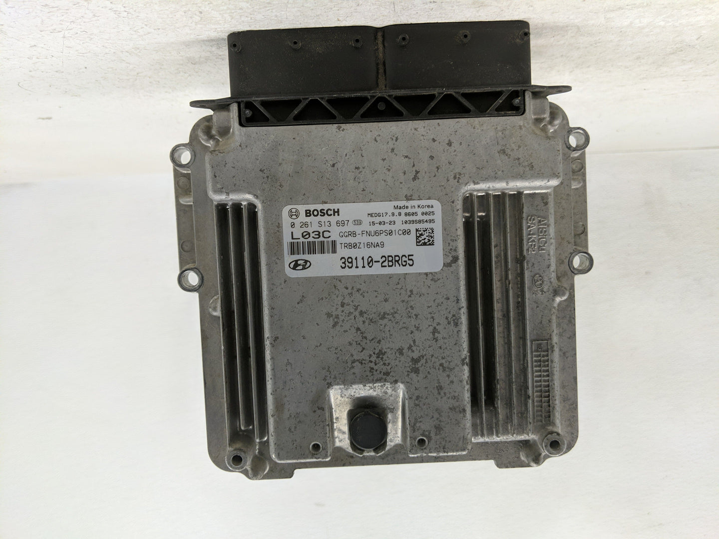 2015-2017 Hyundai Accent PCM Engine Control Computer ECU ECM PCU OEM P/N:0 261 S13 697 39110-2BRG5 Fits Fits 2015 2016 2017 