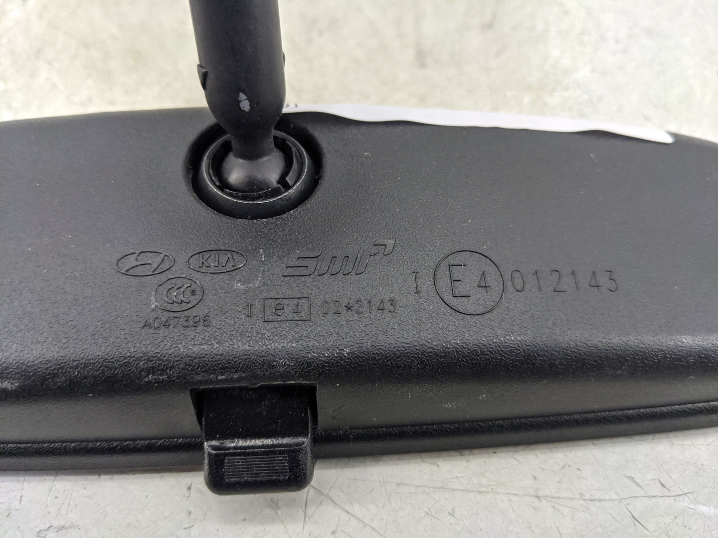 2012-2017 Hyundai Accent Interior Rear View Mirror Replacement OEM P/N:A047396 Fits OEM Used Auto Parts - Oemusedautoparts1.